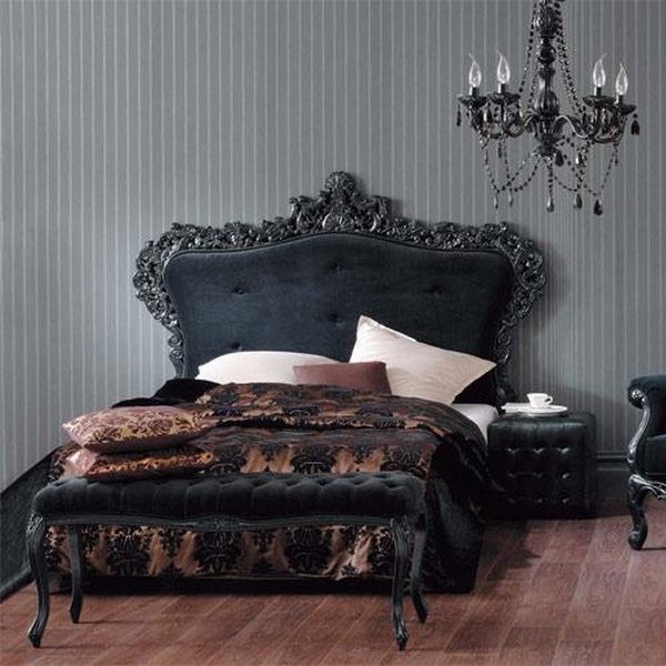 victorian gothic bedroom photo - 8