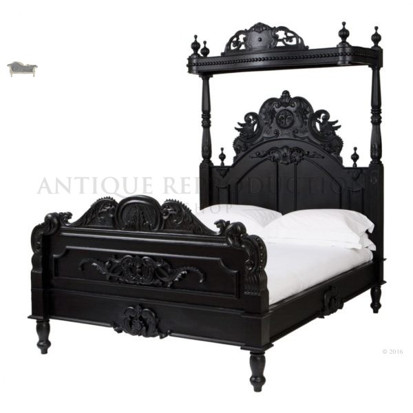 victorian gothic bedroom furniture photo - 4