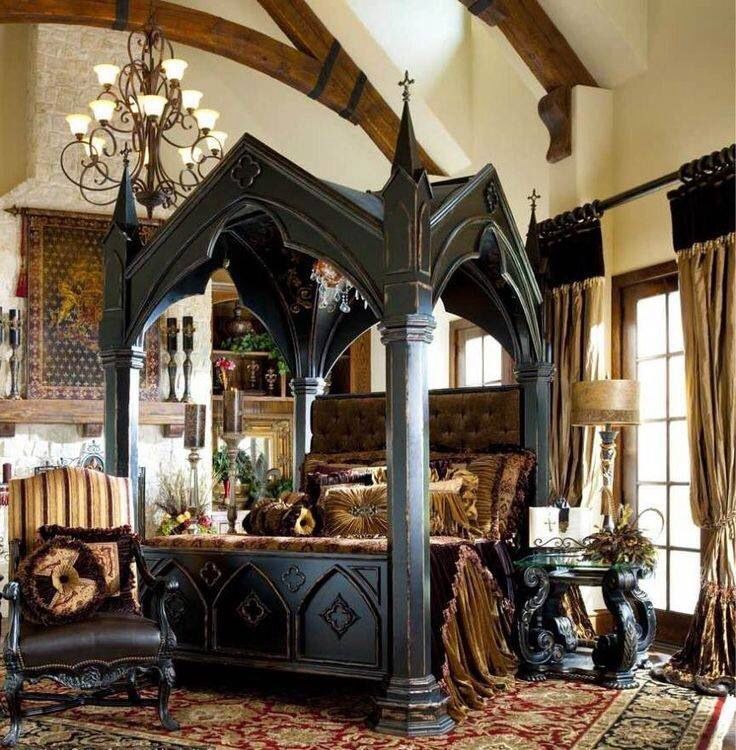 victorian gothic bedroom ideas photo - 4