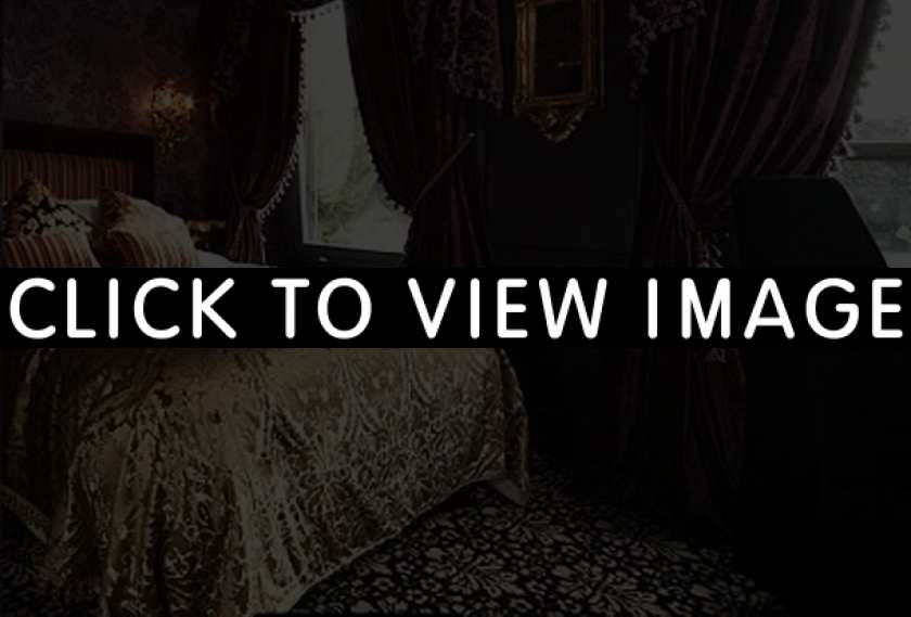 victorian gothic themed bedroom photo - 2