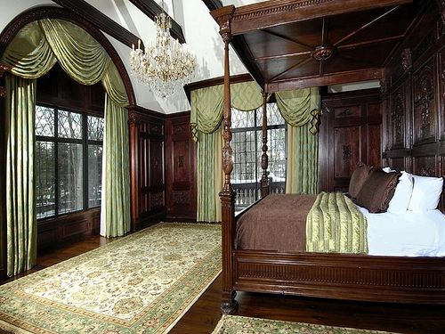 victorian gothic themed bedroom photo - 7