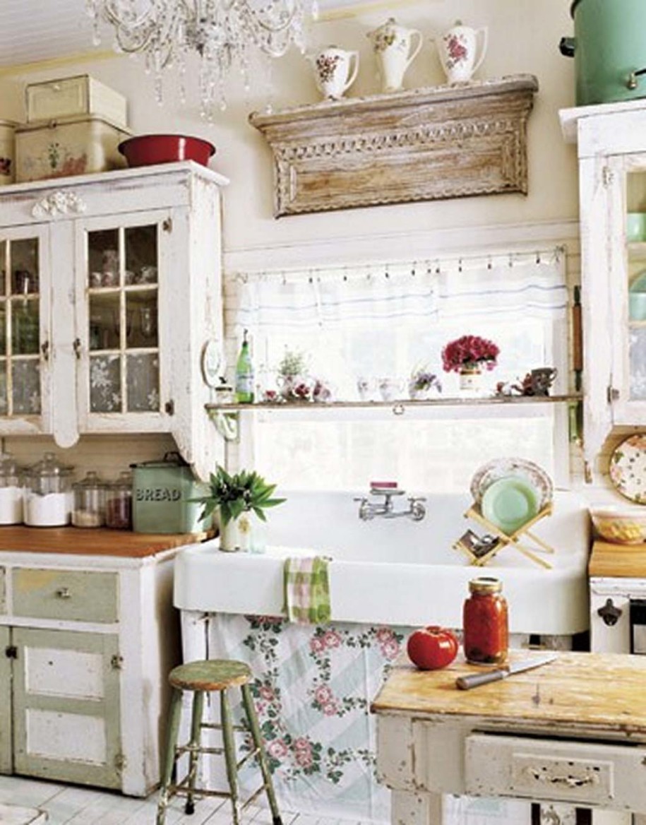 vintage kitchen cabinets ideas photo - 7