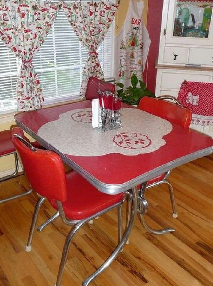 vintage kitchen table sets photo - 6