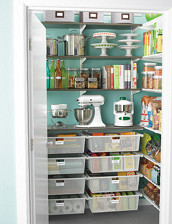 walk in pantry shelving systems photo - 2