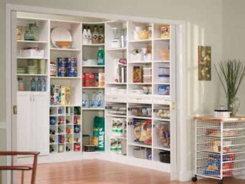 walk in pantry shelving systems photo - 5