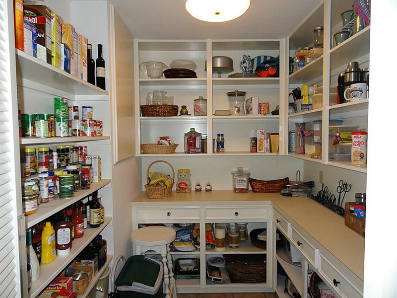 walk in pantry shelving systems photo - 7