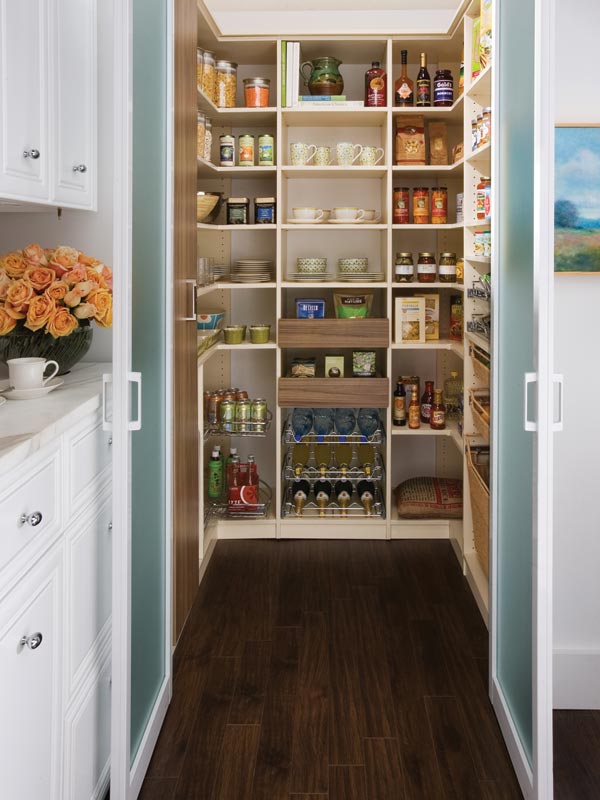 walk in pantry shelving systems photo - 9