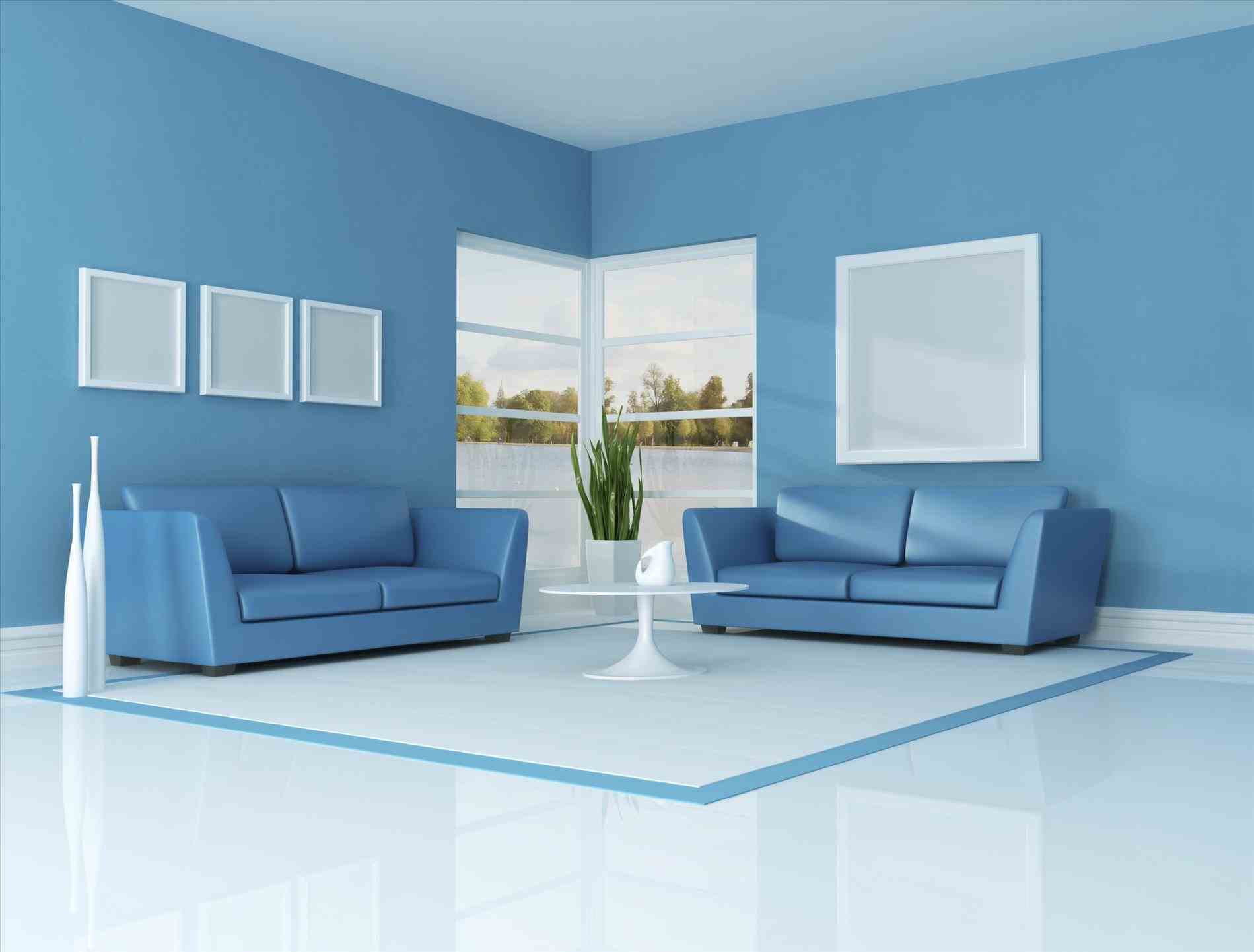 wall colour combination for living room photo - 8