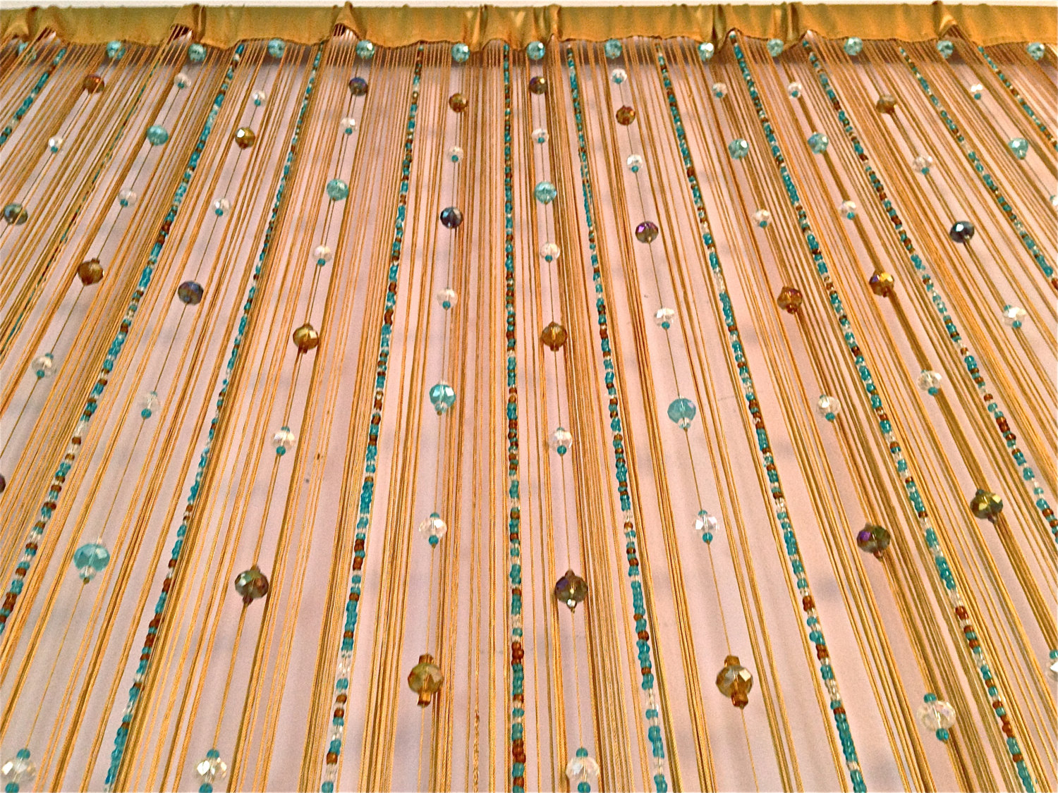 wall dividers beads photo - 8