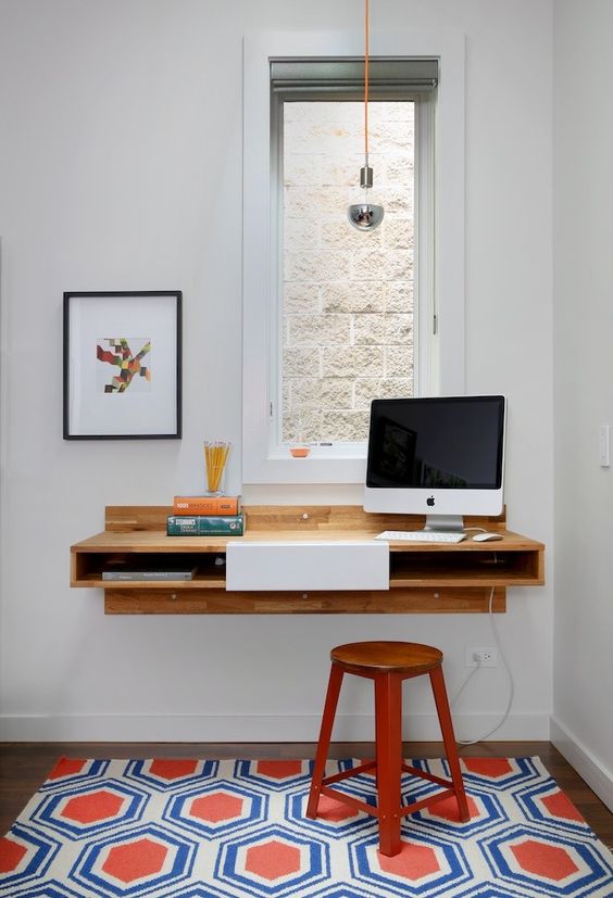 wall mounted desks for kids photo - 10