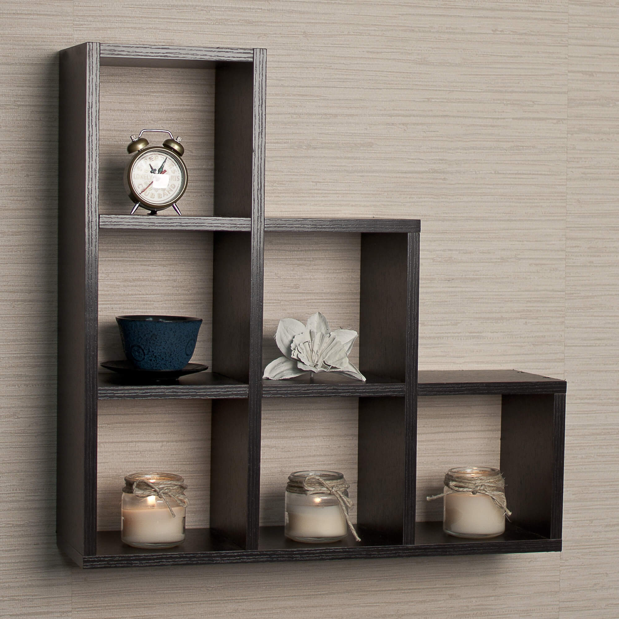wall mounted shelves design photo - 10