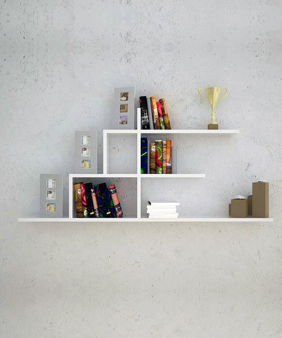 wall mounted shelves design photo - 3