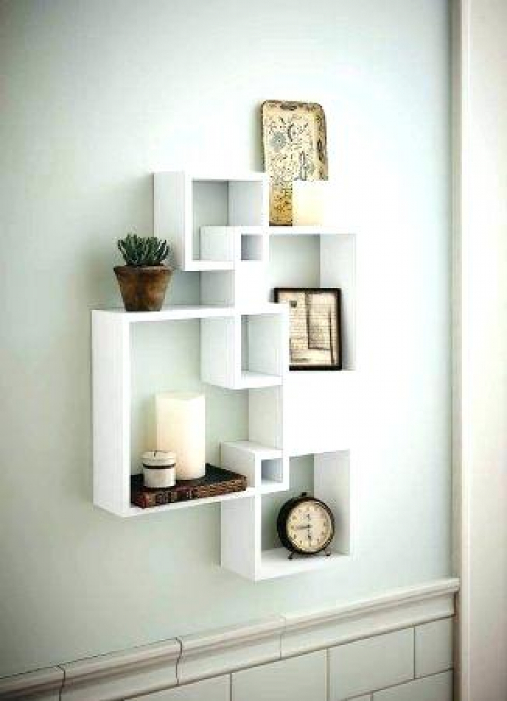 wall mounted shelves design photo - 9