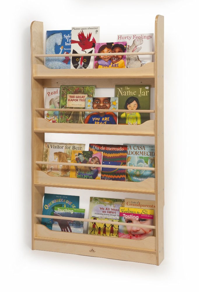 wall mounted shelves for books photo - 4