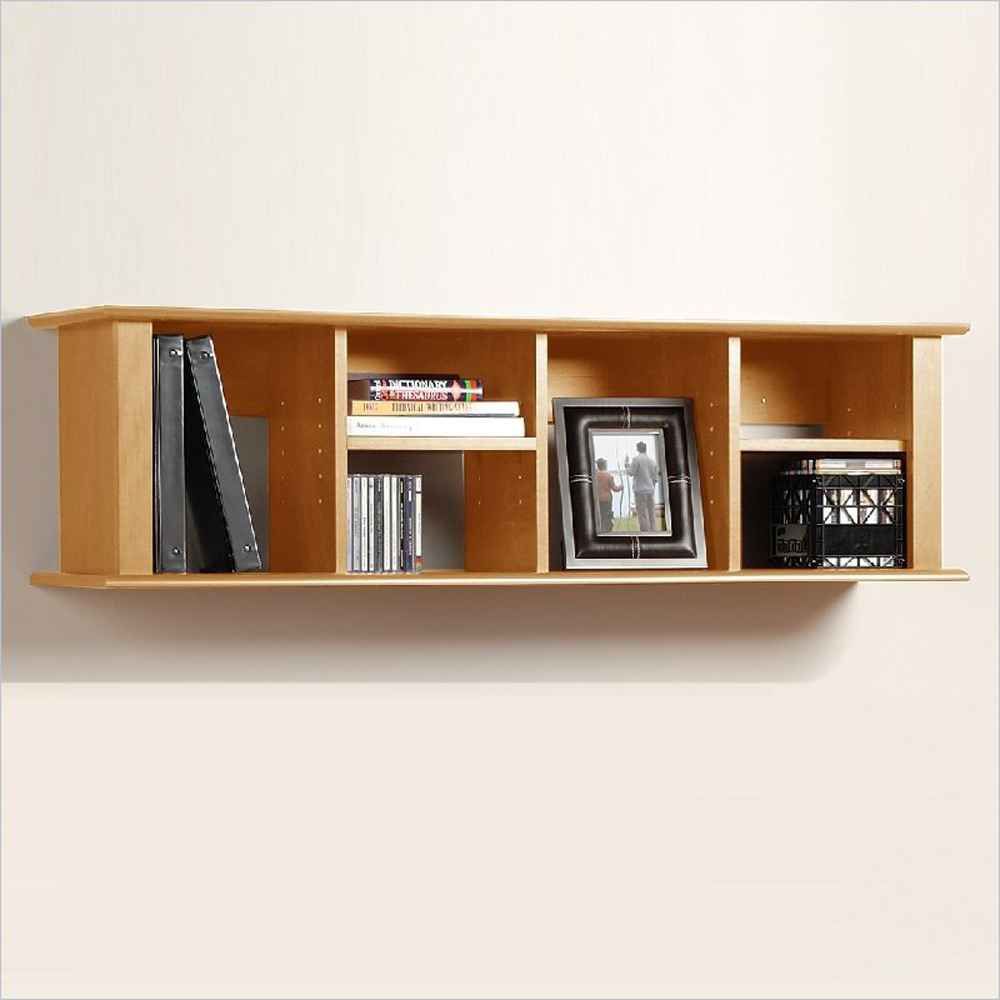 wall mounted shelves for books photo - 7