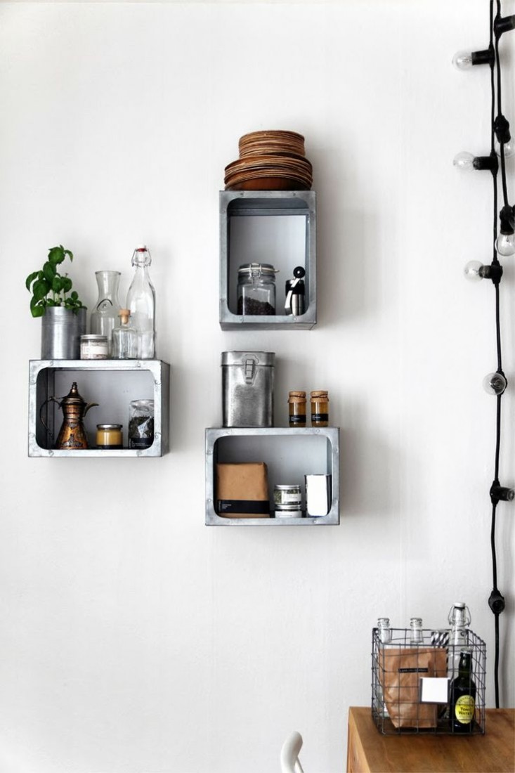 wall mounted shelves kitchen photo - 2