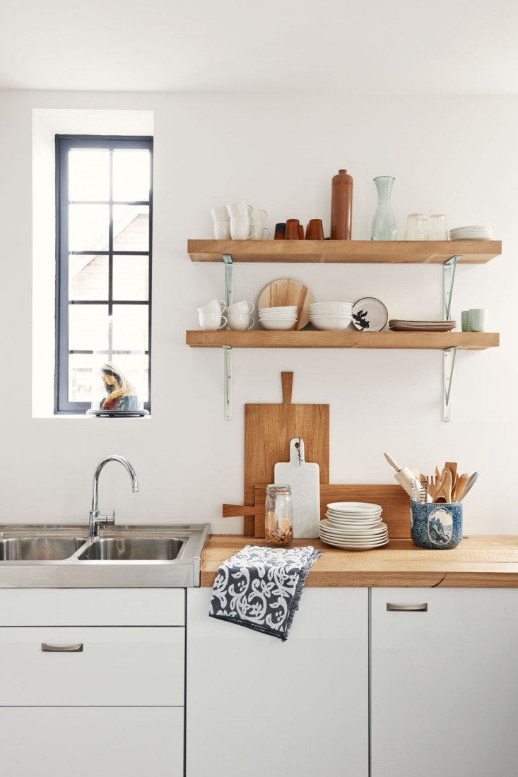wall mounted shelves kitchen photo - 4