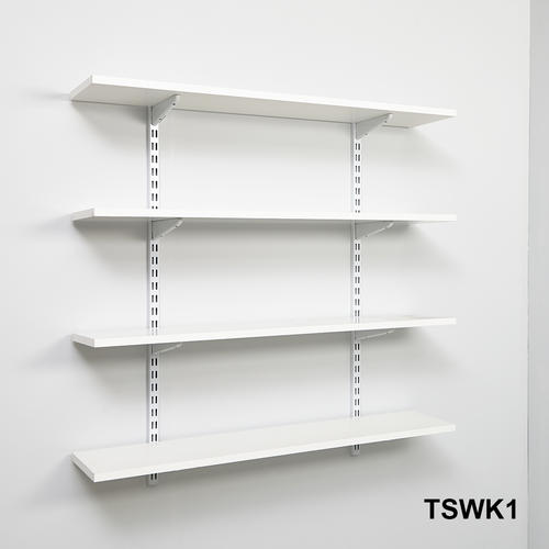 wall mounted shelving kits photo - 9