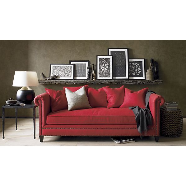 wall paint color for red couch photo - 9