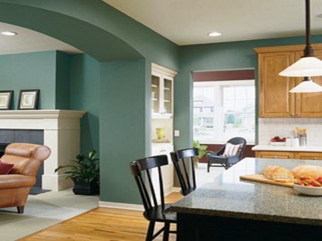 wall paint color small room photo - 8