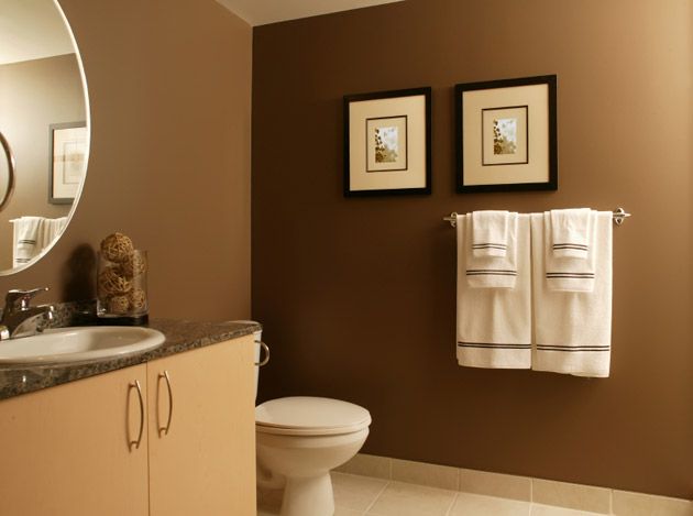 wall paint colors brown photo - 10