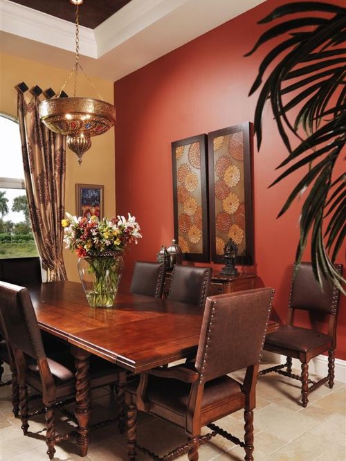 wall paint colors for dining rooms photo - 2