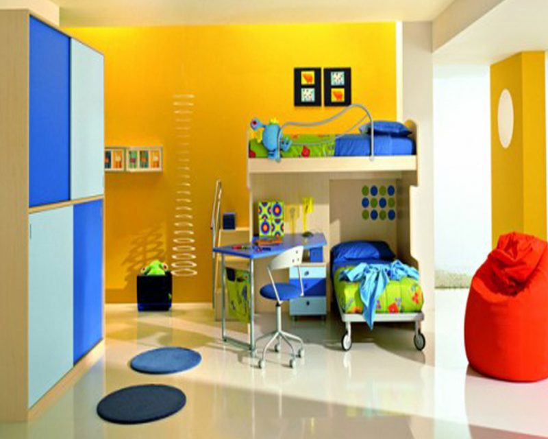 wall paint colors kids room photo - 4