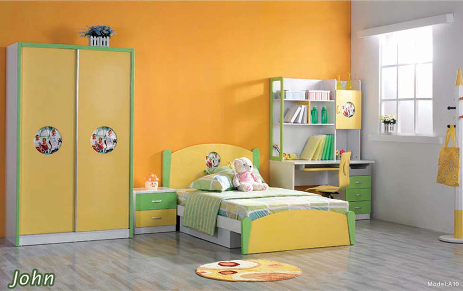 wall paint colors kids room photo - 7