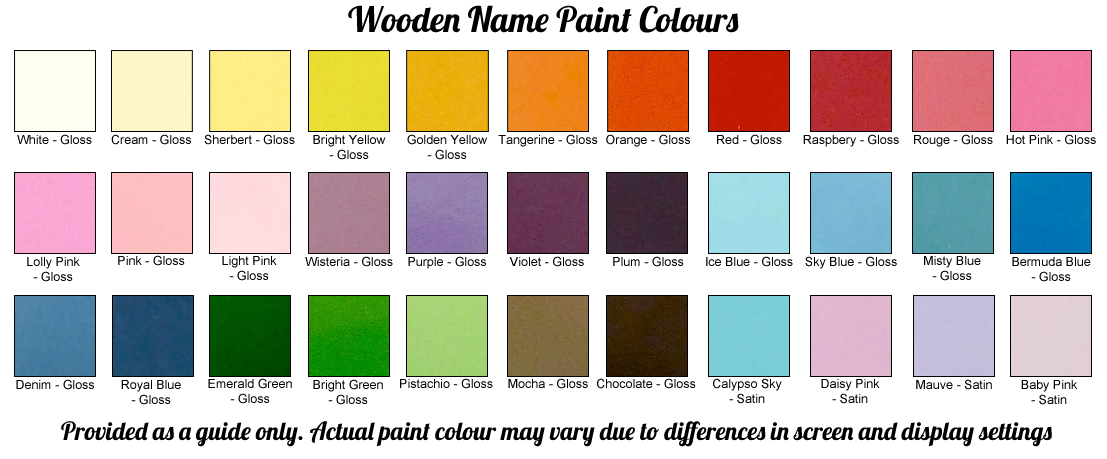 Wall paint colours names - Hawk Haven