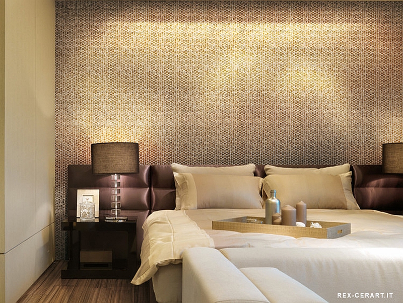 wall tiles design for bedroom photo - 5
