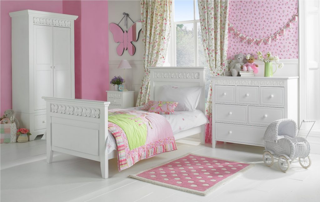 white bedroom furniture for girls photo - 4