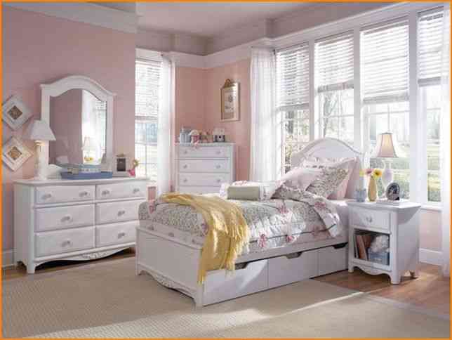 white bedroom furniture for girls photo - 6