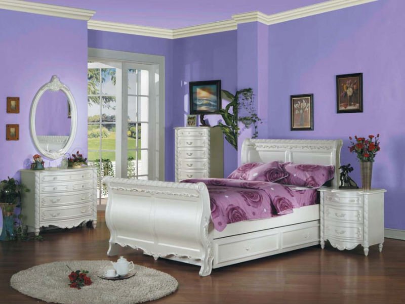white bedroom furniture for girls photo - 9