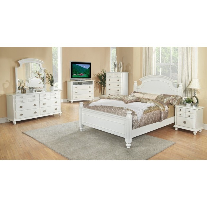 white bedroom furniture sets queen photo - 4