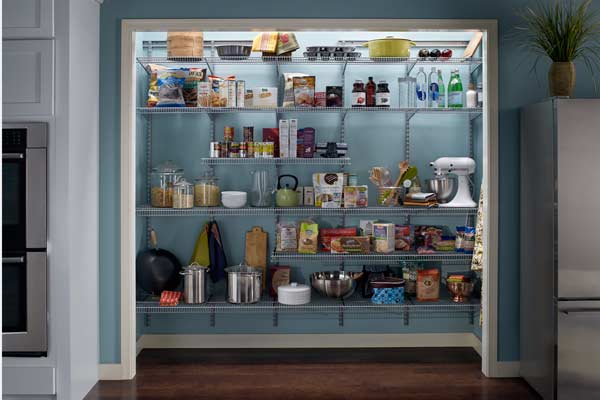 wire pantry shelving systems photo - 10