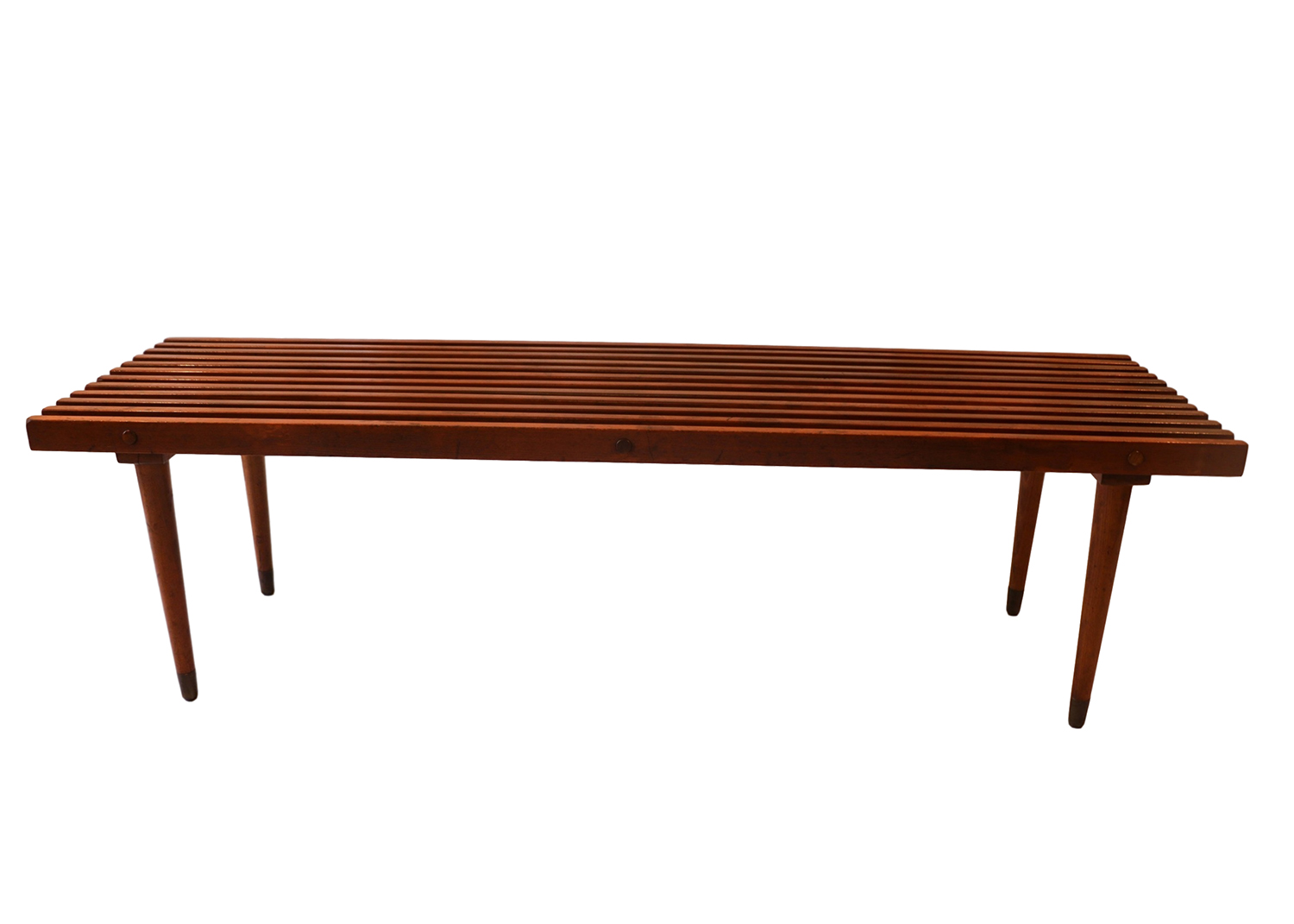 wood coffee table bench photo - 3