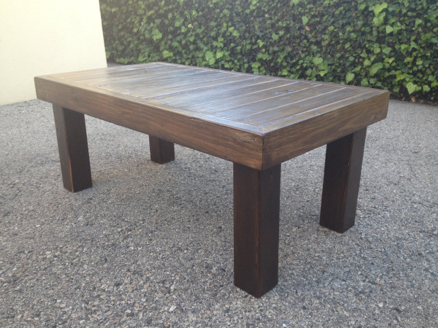 wood coffee table plans free photo - 8
