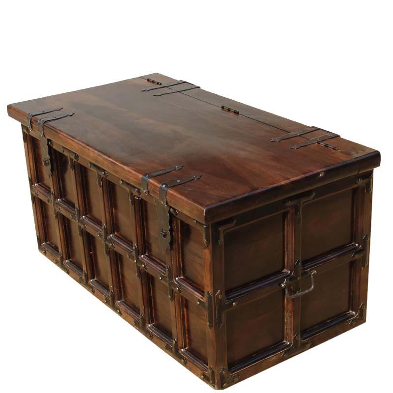 wood coffee table trunk photo - 3