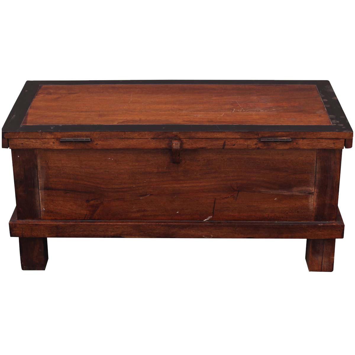 wood coffee table trunk photo - 7