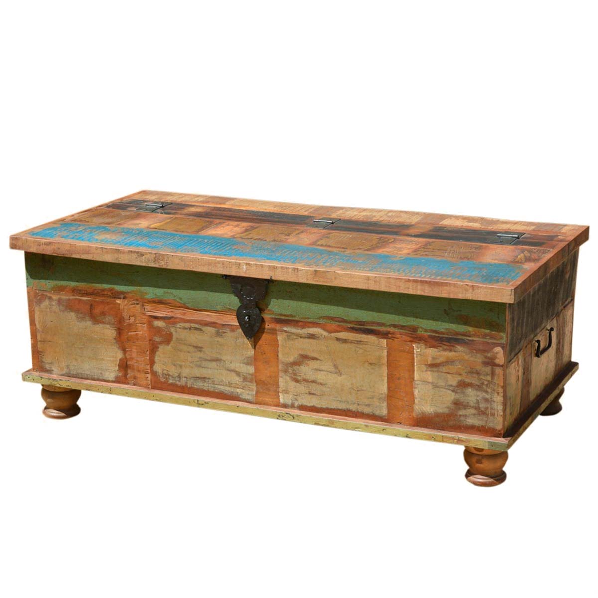 wood coffee table trunk photo - 9
