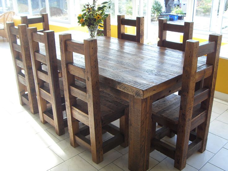 wood table design examples photo - 6