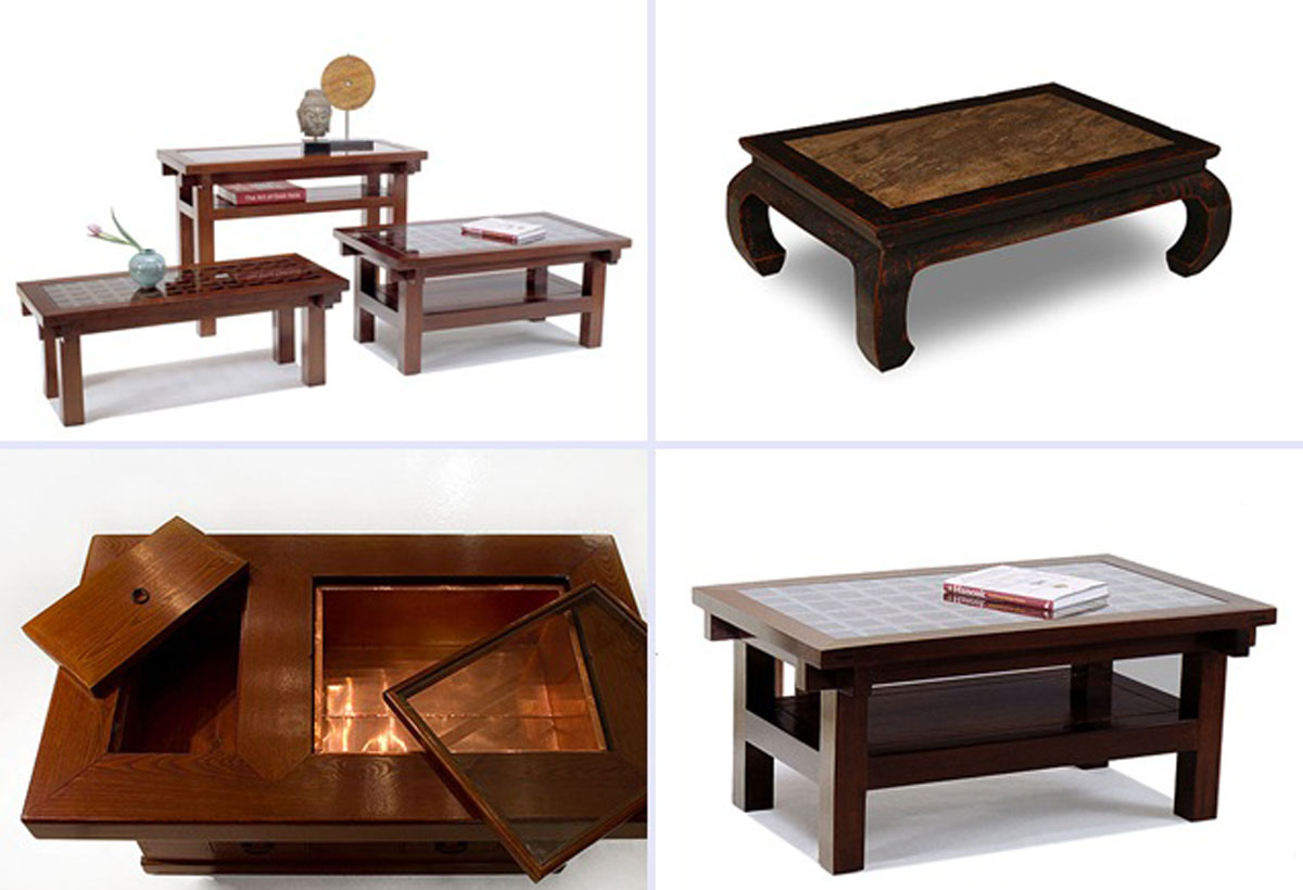 wooden coffee table designs photo - 2