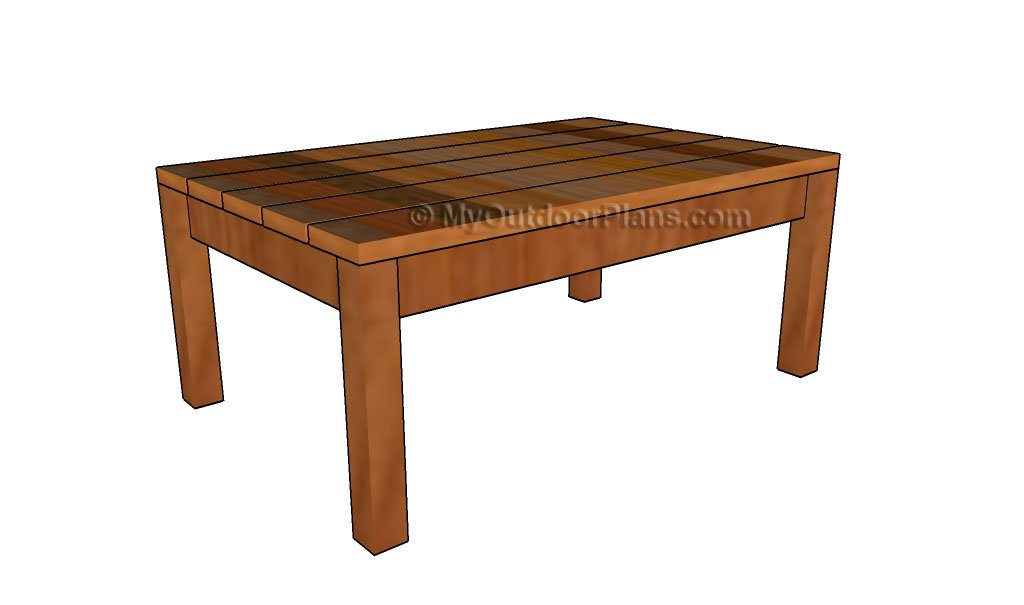 wooden coffee table plans free photo - 5