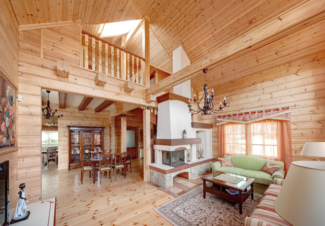 wooden country house photo - 7