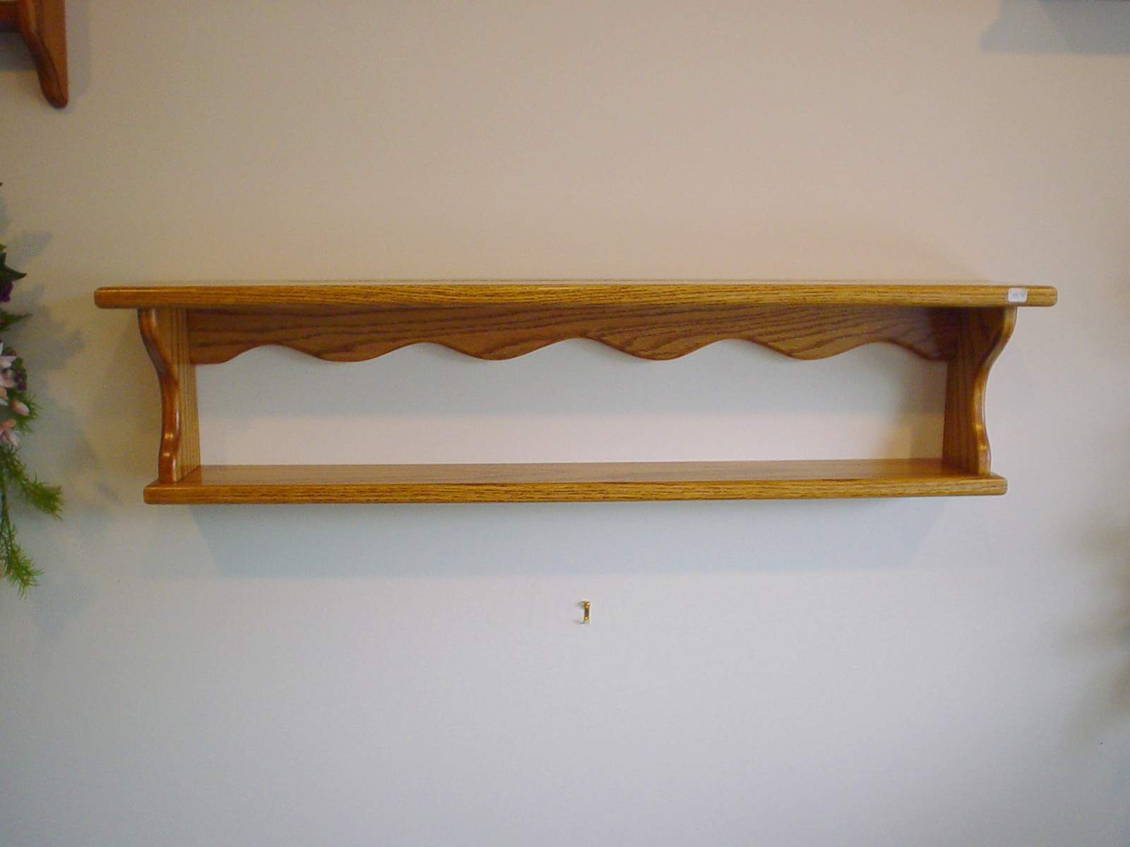 wooden decorative wall shelf photo - 10