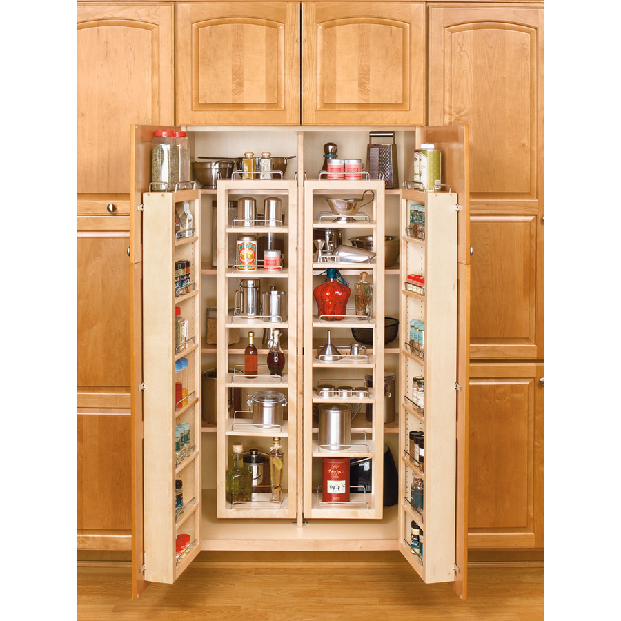 wooden pantry shelving systems photo - 8