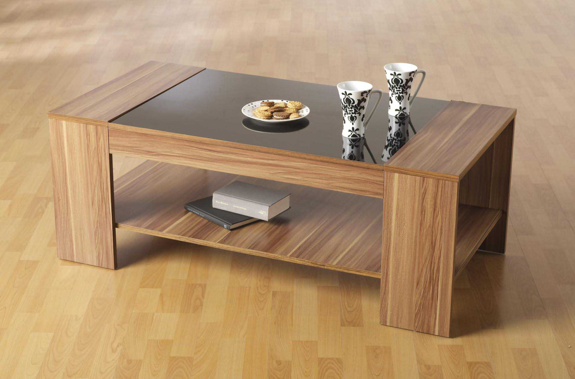 wooden tea table designs photo - 6