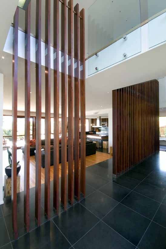 wooden wall partition designs photo - 7