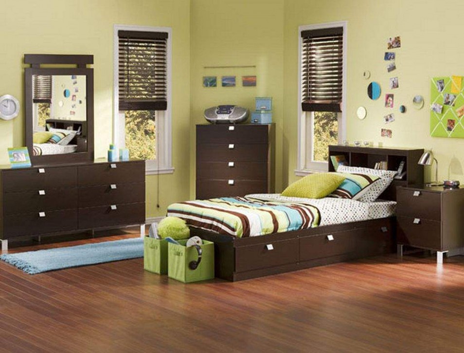 yellow bedroom furniture for girls photo - 5