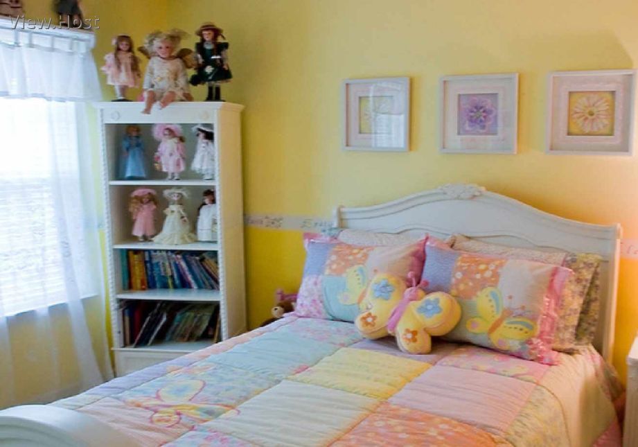 yellow bedroom furniture for girls photo - 6